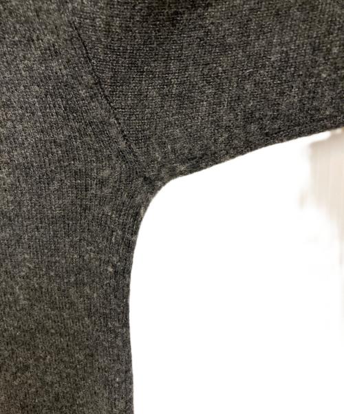 theory（セオリー）theory (セオリー) ジップデザインカシミヤニット グレー サイズ:Sの古着・服飾アイテム