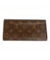 LOUIS VUITTON (ルイ ヴィトン) 長財布 ブラウン：20000円