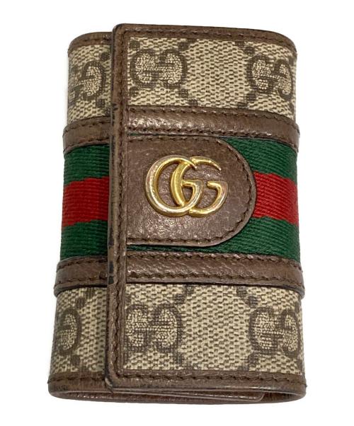 GUCCI（グッチ）GUCCI (グッチ) GGスプリーム オフディア ブラウンの古着・服飾アイテム