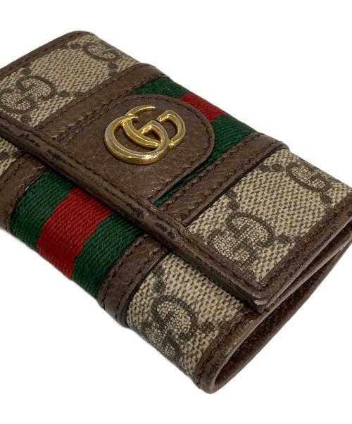 GUCCI（グッチ）GUCCI (グッチ) GGスプリーム オフディア ブラウンの古着・服飾アイテム