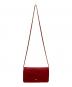 BALLY (バリー) キルティングチェーンショルダーバッグ レッド：8000円