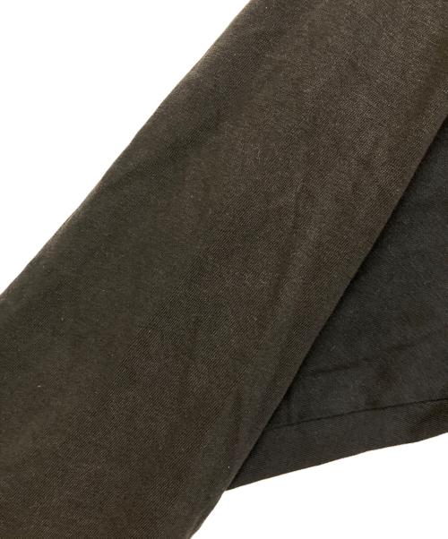 MM6 Maison Margiela（エムエムシックスメゾンマルジェラ）MM6 Maison Margiela (エムエムシックスメゾンマルジェラ) コットン ナンバーロゴ ロンT ブラック サイズ:Mの古着・服飾アイテム