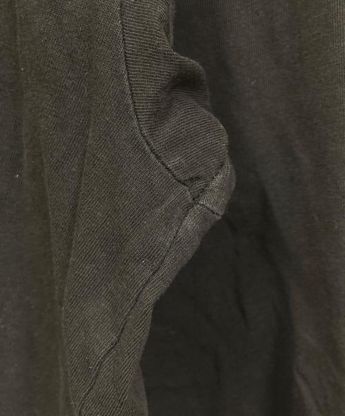 MM6 Maison Margiela（エムエムシックスメゾンマルジェラ）MM6 Maison Margiela (エムエムシックスメゾンマルジェラ) コットン ナンバーロゴ ロンT ブラック サイズ:Mの古着・服飾アイテム