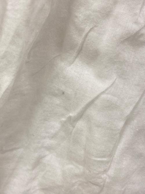 ISABEL MARANT ETOILE（イザベルマランエトワール）ISABEL MARANT ETOILE (イザベルマランエトワール) コットンボイルバンドカラーギャザーブラウス ホワイト サイズ:SIZE 34の古着・服飾アイテム