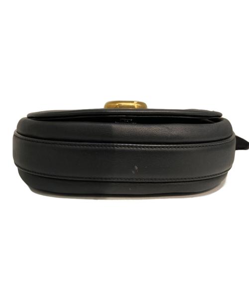 MARC JACOBS（マークジェイコブズ）MARC JACOBS (マークジェイコブズ) Kiki サドルバッグ ブラックの古着・服飾アイテム