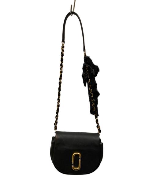 MARC JACOBS（マークジェイコブズ）MARC JACOBS (マークジェイコブズ) Kiki サドルバッグ ブラックの古着・服飾アイテム