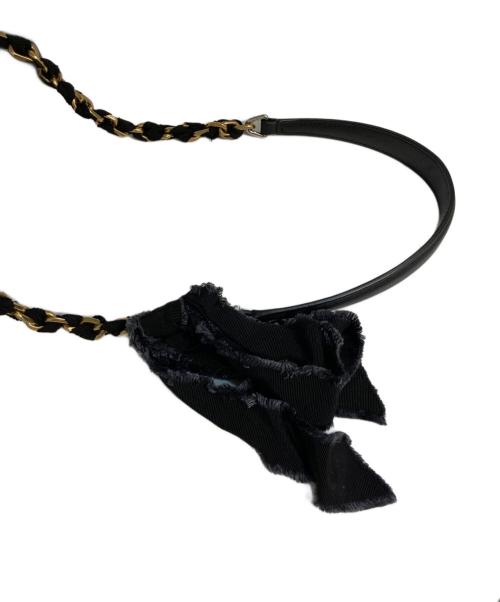 MARC JACOBS（マークジェイコブズ）MARC JACOBS (マークジェイコブズ) Kiki サドルバッグ ブラックの古着・服飾アイテム