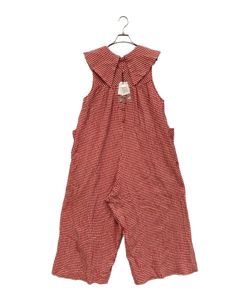 bulle de savon（ビュル デ サボン）bulle de savon (ビュル デ サボン) オールインワン ホワイト×レッド サイズ:SIZE Freeの古着・服飾アイテム