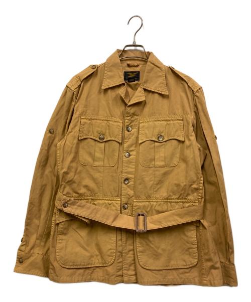 Willis&Geiger（ウィルスガイガー）Willis&Geiger (ウィルスガイガー) ブッシュジャケット/サファリジャケット ベージュ サイズ:SIZE 38の古着・服飾アイテム
