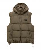 RVCAルーカ）の古着「中綿ベスト」｜ブラウン