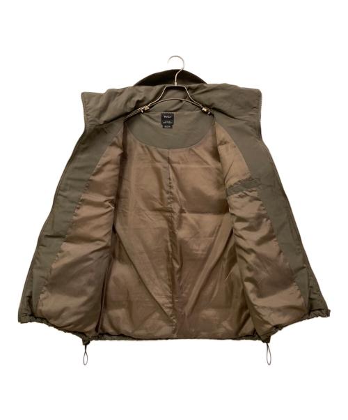 RVCA（ルーカ）RVCA (ルーカ) 中綿ベスト ブラウン サイズ:Mの古着・服飾アイテム