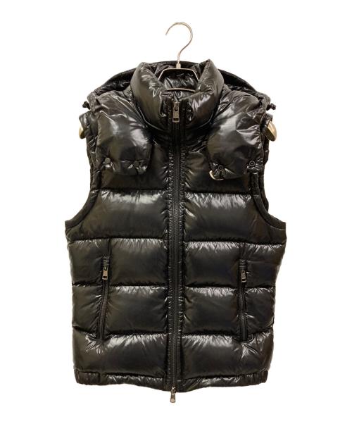 MONCLER（モンクレール）MONCLER (モンクレール) LACET ダウンベスト ブラック サイズ:SIZE 0の古着・服飾アイテム