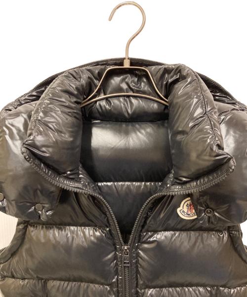 MONCLER（モンクレール）MONCLER (モンクレール) LACET ダウンベスト ブラック サイズ:SIZE 0の古着・服飾アイテム