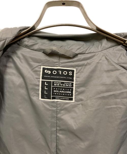 OROS（オロス）OROS (オロス) フーデッドナイロンコート ブラック サイズ:SIZE Lの古着・服飾アイテム