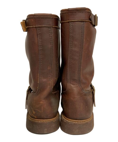 RED WING（レッドウィング）RED WING (レッドウィング) エンジニアブーツ ブラウン サイズ:SIZE 9Dの古着・服飾アイテム