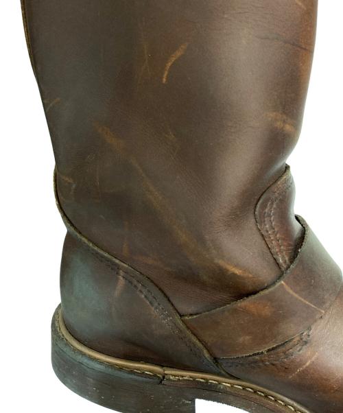 RED WING（レッドウィング）RED WING (レッドウィング) エンジニアブーツ ブラウン サイズ:SIZE 9Dの古着・服飾アイテム