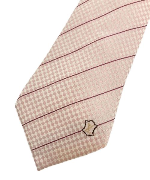 LOUIS VUITTON（ルイ ヴィトン）LOUIS VUITTON (ルイ ヴィトン) シルクネクタイ ピンク サイズ:表記なしの古着・服飾アイテム