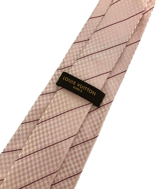 LOUIS VUITTON（ルイ ヴィトン）LOUIS VUITTON (ルイ ヴィトン) シルクネクタイ ピンク サイズ:表記なしの古着・服飾アイテム