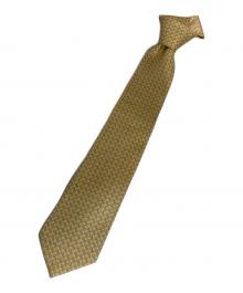 LOUIS VUITTON（ルイ ヴィトン）の古着「LV柄シルクネクタイ」｜イエロー