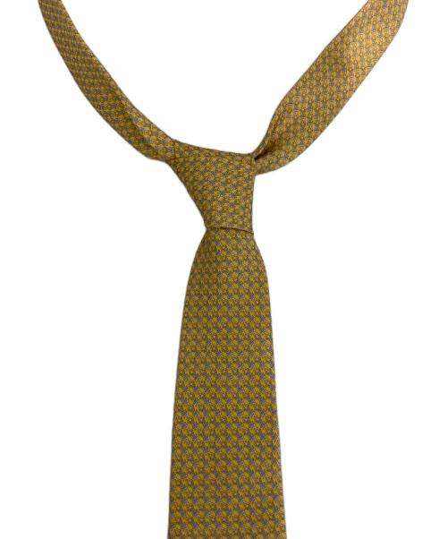 LOUIS VUITTON（ルイ ヴィトン）LOUIS VUITTON (ルイ ヴィトン) LV柄シルクネクタイ イエロー サイズ:表記なしの古着・服飾アイテム