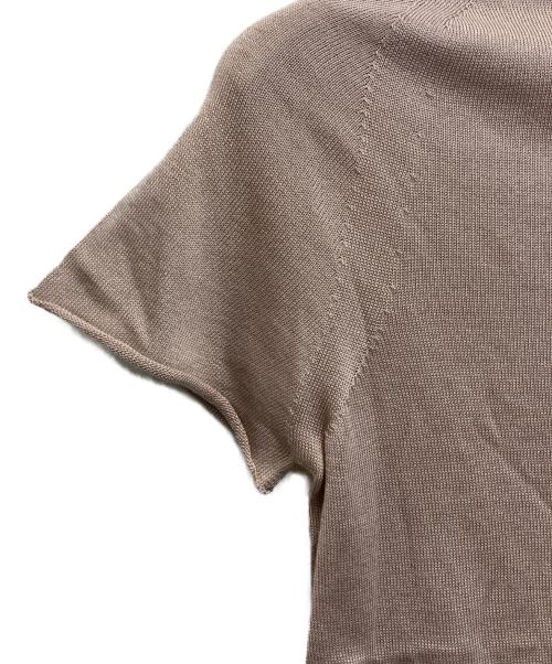 GUCCI（グッチ）GUCCI (グッチ) 半袖シルクニット ベージュ サイズ:Mの古着・服飾アイテム