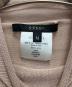 中古・古着 GUCCI (グッチ) 半袖シルクニット ベージュ サイズ:M：6000円