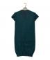 CHANEL (シャネル) ココマークボタンカシミヤニットワンピース グリーン サイズ:SIZE 38：19000円