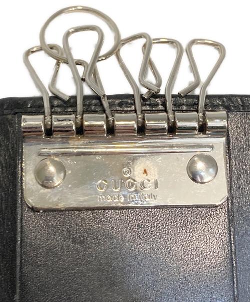 GUCCI（グッチ）GUCCI (グッチ) 6連キーケース ブラックの古着・服飾アイテム