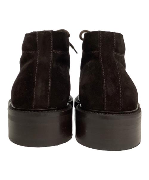 GIORGIO ARMANI（ジョルジョアルマーニ）GIORGIO ARMANI (ジョルジョアルマーニ) チャッカブーツ ブラウン サイズ:SIZE 41 1/2の古着・服飾アイテム