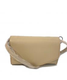 GALLARDA GALANTE（ガリャルダガランテ）の古着「2.718 フラップポーチショルダー」｜ベージュ