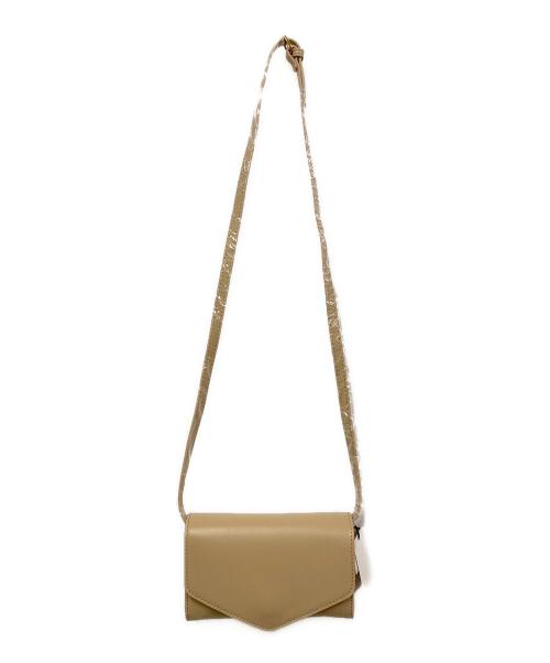 GALLARDA GALANTE（ガリャルダガランテ）GALLARDA GALANTE (ガリャルダガランテ) 2.718 フラップポーチショルダー ベージュの古着・服飾アイテム