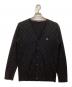 BURBERRY BLACK LABEL（バーバリーブラックレーベル）の古着「Vネックカーディガン」｜グレー