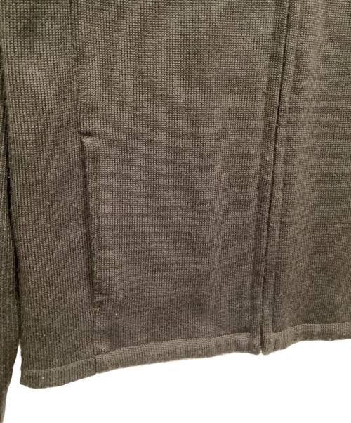 BURBERRY BLACK LABEL（バーバリーブラックレーベル）BURBERRY BLACK LABEL (バーバリーブラックレーベル) 裏地ノヴァチェックドライバーズニット ブラウン サイズ:SIZE 3の古着・服飾アイテム