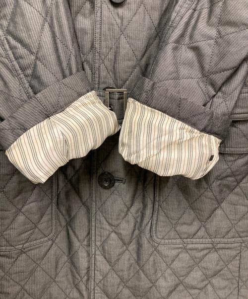 BURBERRY BLACK LABEL（バーバリーブラックレーベル）BURBERRY BLACK LABEL (バーバリーブラックレーベル) キルティングステンkラーコート グレー サイズ:SIZE Lの古着・服飾アイテム