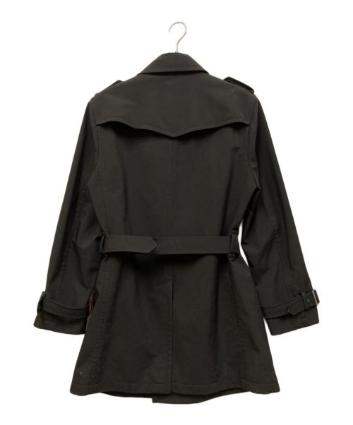 BURBERRY BLACK LABEL（バーバリーブラックレーベル）BURBERRY BLACK LABEL (バーバリーブラックレーベル) トレンチコート ブラック サイズ:SIZE Lの古着・服飾アイテム