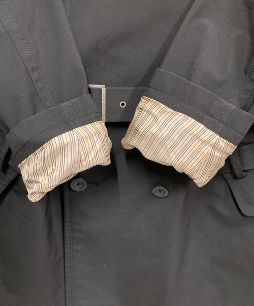 BURBERRY BLACK LABEL（バーバリーブラックレーベル）BURBERRY BLACK LABEL (バーバリーブラックレーベル) トレンチコート ブラック サイズ:SIZE Lの古着・服飾アイテム
