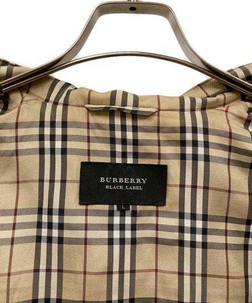 BURBERRY BLACK LABEL（バーバリーブラックレーベル）BURBERRY BLACK LABEL (バーバリーブラックレーベル) ジップアップジャケット ブラウン サイズ:SIZE Lの古着・服飾アイテム