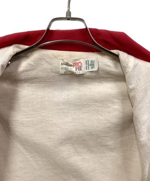 KING LOUIE（キングルイ）KING LOUIE (キングルイ) 80sコーチジャケット レッド サイズ:SIZE Mの古着・服飾アイテム