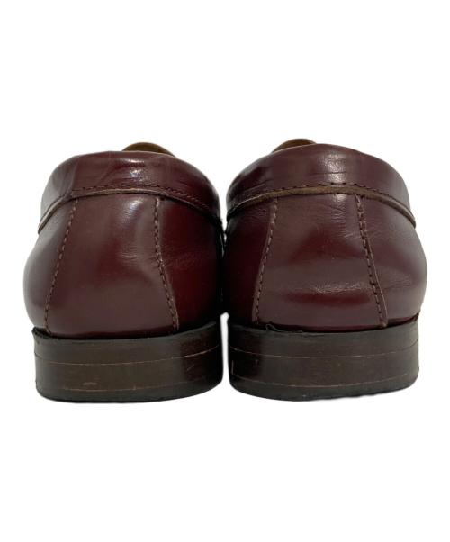 G.H.BASS&CO.（ジー・エイチ・バス・コー）G.H.BASS&CO. (ジー・エイチ・バス・コー) WEEJUNS PENNYローファー バーガンディー サイズ:9Eの古着・服飾アイテム