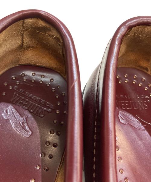 G.H.BASS&CO.（ジー・エイチ・バス・コー）G.H.BASS&CO. (ジー・エイチ・バス・コー) WEEJUNS PENNYローファー バーガンディー サイズ:9Eの古着・服飾アイテム