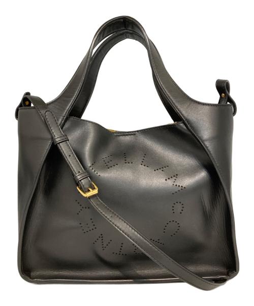 STELLA McCARTNEY（ステラマッカートニー）STELLA McCARTNEY (ステラマッカートニー) ステラロゴショルダーバッグ ブラックの古着・服飾アイテム