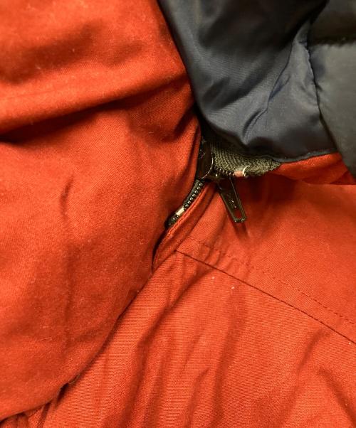 Eddie Bauer（エディーバウアー）Eddie Bauer (エディーバウアー) 90s RIDGE LINE ダウンジャケット レッド サイズ:Lの古着・服飾アイテム