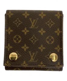 LOUIS VUITTON（ルイ ヴィトン）の古着「モノグラム ジュエリーケース」｜ブラウン