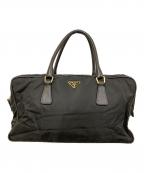 PRADAプラダ）の古着「ナイロンハンドバッグ」｜ブラック