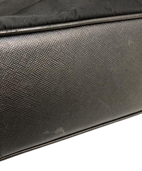 PRADA（プラダ）PRADA (プラダ) ナイロンハンドバッグ ブラックの古着・服飾アイテム