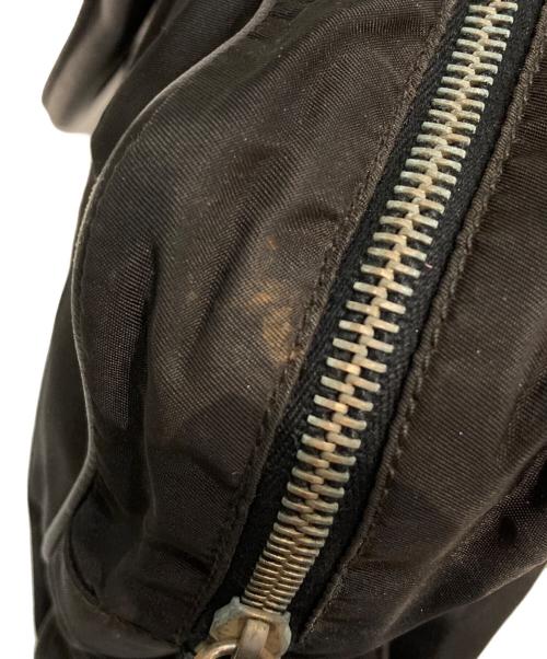 PRADA（プラダ）PRADA (プラダ) ナイロンハンドバッグ ブラックの古着・服飾アイテム