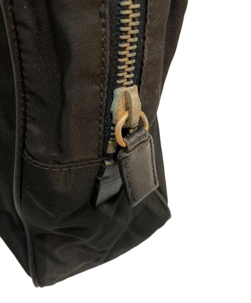 PRADA（プラダ）PRADA (プラダ) ナイロンハンドバッグ ブラックの古着・服飾アイテム