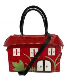 Vendula LONDON（ベンデューラ ロンドン）の古着「ハンドバッグ」｜レッド