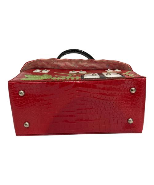 Vendula LONDON（ベンデューラ ロンドン）vendula london (ベンデューラ ロンドン) ハンドバッグ レッドの古着・服飾アイテム