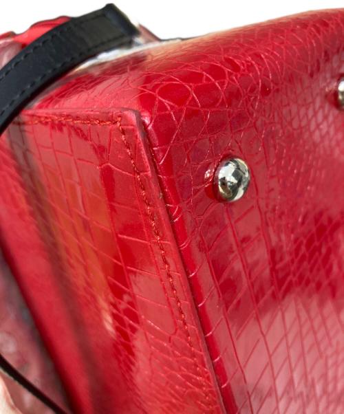 Vendula LONDON（ベンデューラ ロンドン）vendula london (ベンデューラ ロンドン) ハンドバッグ レッドの古着・服飾アイテム